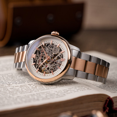 Earnshaw Cornwall Skeleton Analog Watch  - For Men