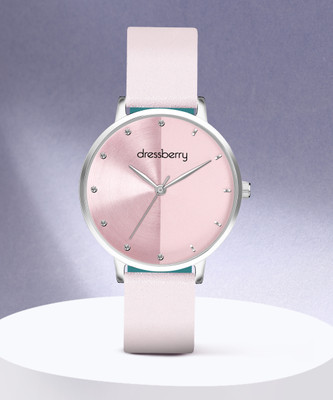 Dressberry DB-201 PK Big Dial Analog Watch  - For Women