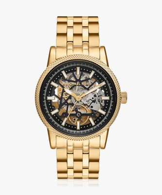 MICHAEL KORS Hutton Bannon Automatic Analog Watch  - For Men