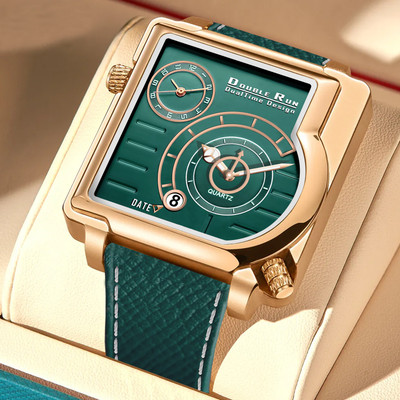DoubleRun Analog Watch  - For Men