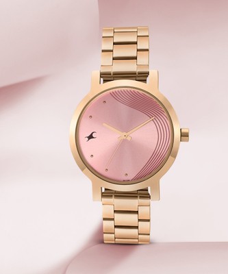 Fastrack FK Exclusive Analog Watch For Girls 6222WM01 Alpha Dial Pink Analog Watch  - For Women