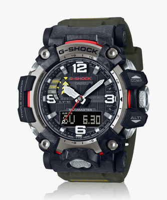 CASIO GWG-2000-1A3DR G-Shock Dial Military Green Resin Band Analog-Digital Watch  - For Men