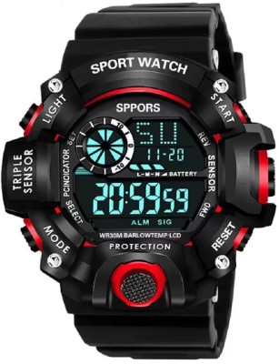 RASPIO Sport Watch Multi functional automatic shockproof Digital Watch  - For Boys