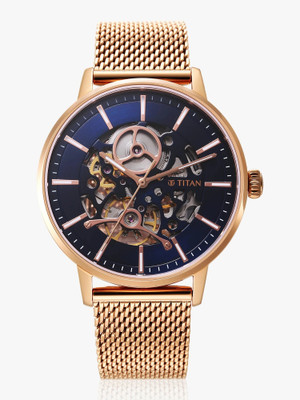 Titan Mechanical Slimline Mechanical Slimline Analog Watch  - For Men