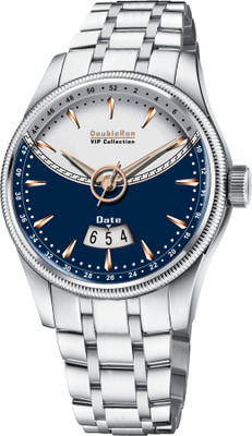 DoubleRun Analog Watch  - For Men