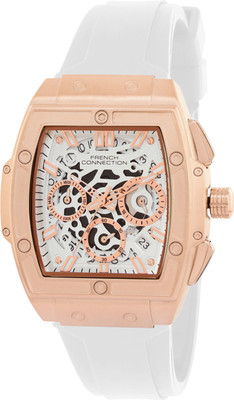 French Connection White Dial Mens Watch FCH3WR White Dial Mens Watch FCH3WR Analog Watch  - For Men