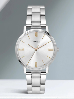TIMEX Silver Dial Analog Watch  - For Men