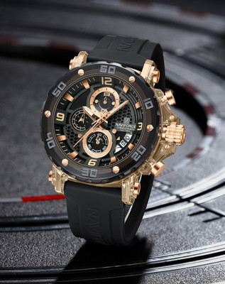 NAVIFORC NF7123 NF7123RGYB Analog Watch  - For Men