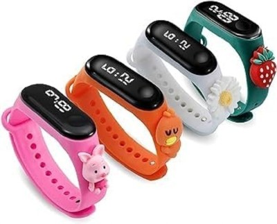 MY BABY LOVE A PERFECT CARE A PERFECT CARE M5 Kids LED Watch of 5 Quantity for kids Pack of 5 Digital Watch  - For Boys & Girls