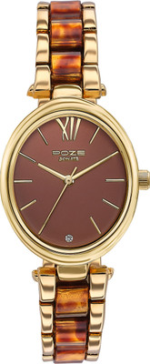 SONATA Poze Sonata Poze Tropi-Color Crush Quartz Brown Oval Dial Women's Watch / Analog Watch  - For Women