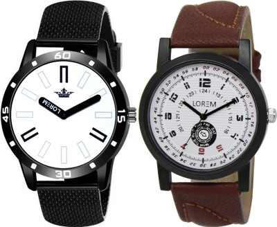 Naavli LR11_Combo_LR57 Analog Watch  - For Men & Women