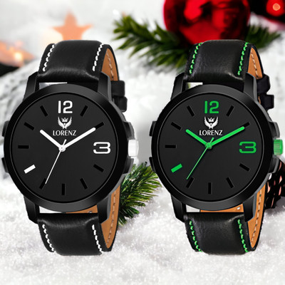 LORENZ MK-60W13K Lorenz 2 Analog Watches Combo for Men | Watch for Boys | 60W13K Analog Watch  - For Men
