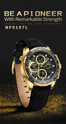 NAVIFORCE 9197 Analog-Digital Watch  - For Men
