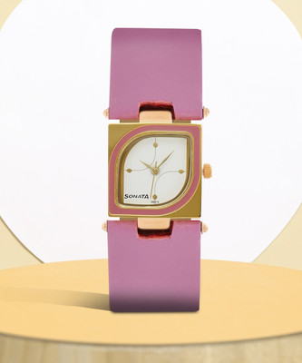 SONATA NP8919YL01 YUVA G Analog Watch  - For Women