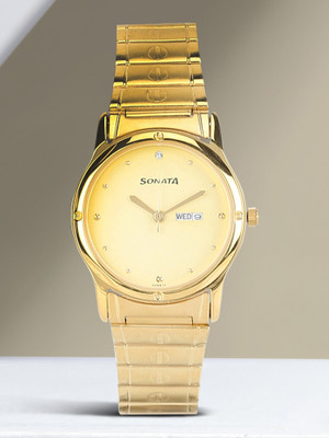 SONATA NP7023YM09 Analog Watch  - For Men