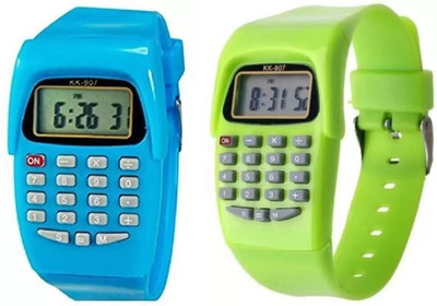 HF Haifun Square Fancy Analog for Baby Boys and Baby Girls New Digital Watch Digital Watch  - For Boys & Girls