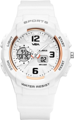 V2A Analog-Digital Watch  - For Women