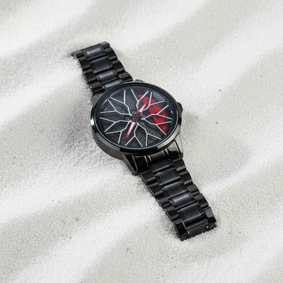 Spinner Men’s Rotating Wheel Dial Analog Watch A36 Rotating Analog Watch-36 Analog Watch  - For Men