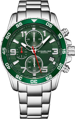 STUHRLING 3957.3 Men's Quartz Aquadiver Collection watch Aquadiver Analog Watch  - For Men