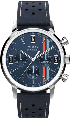 TIMEX TIMEX Marlin Blue Round Dial Analog Watch  - For Men