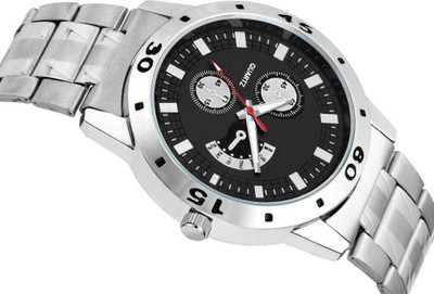 Krunesh Silver Chain Analog formal Watch For Men and Boys Analog Watch  - For Men