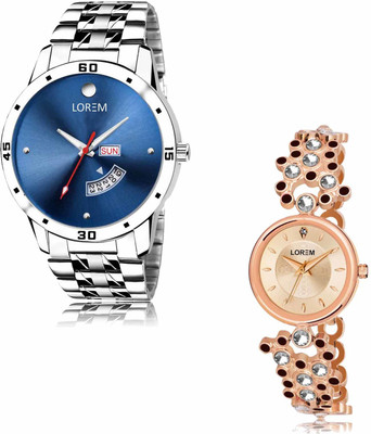 LOREM OE-LR105-LR256 Analog Watch  - For Men & Women