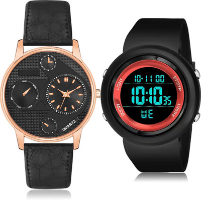 TIMOXIDE BM27-DG56 Analog-Digital Watch  - For Men