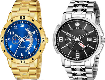 Caihong GOLD-4-AND-SLV-12 Analog Watch  - For Men