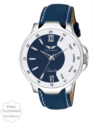 LOIS CARON LCS-4237 Blue Dial & Blue Strap for Boys Analog Watch  - For Men