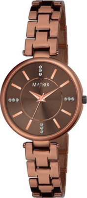 MATRIX Bracelet Chain Daisy Collection Analog Watch  - For Women