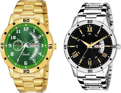 Caihong GOLD-6-AND-SLV-24 Analog Watch  - For Men