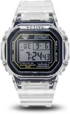 INVICTA ACW424-004 Activa By Invicta DIGITAL ESSENTIALS Quartz Black Dial Digital Watch  - For Men