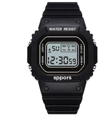 DSS COLLECTION Trendy Black Colour Sports Digital Watch for Unisex Girls n Boys Digital Watch  - For Boys & Girls