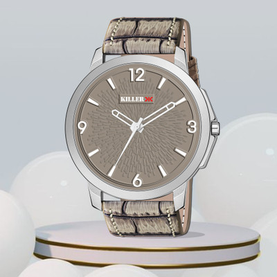 KILLER Big Dial Analog Watch – For Men KL-9406-GREY For Rs. 374 @ 88 %