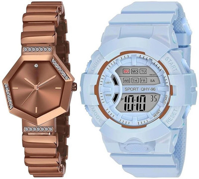 exactor Premium Stylish Casual & Formal Wear Watch Analog-Digital Watch  - For Boys & Girls