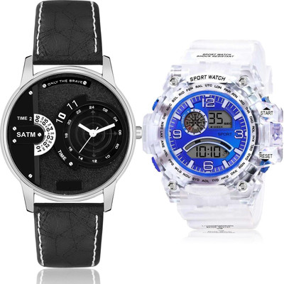 TIMOXIDE BM37-BC32 Analog-Digital Watch  - For Men