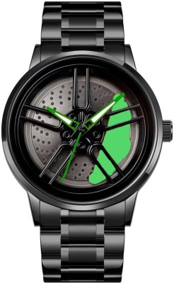 AB Collection Thar Thar Spinning Wheeler Rotating Premium Style Analog Watch  - For Men