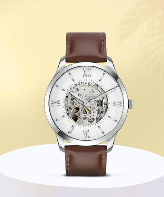 TIMEX Automatic White Dial Analog Watch  - For Men