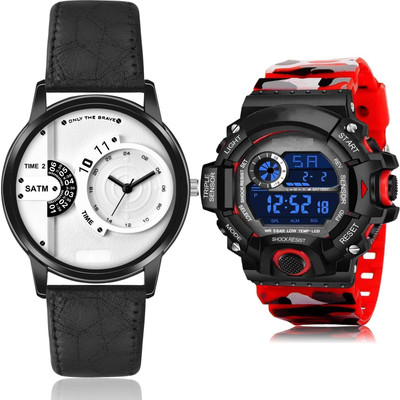 TIMOXIDE BM36-BC21 Analog-Digital Watch  - For Men