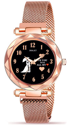 DRALIET Love Collection Magnet Girls Love Collection Analog Watch  - For Girls