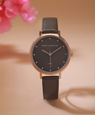 French Connection FCN00080C Spring-Summer 2023 Analog Brown Dial Analog Watch  - For Women