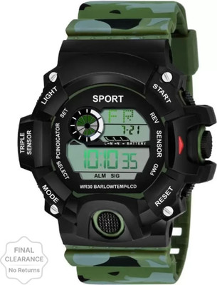 RareEagle Sport C Shock 6 Months Warranty Wrist Men Watch Ultra Watch with Alarm & Water Resist Feature Digital Watch  - For Boys