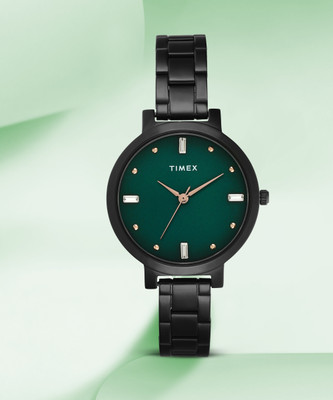 TIMEX Green Dial Analog Watch  - For Women