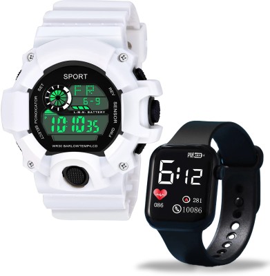 DKERAOD D0094D Alarm Date And Days All Front Display & Waterproof Digital Watch Kids Sports Digital Watch  - For Boys