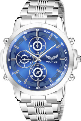 VIKINGS VK-GR-144-BLU-CHN CHRONOGRAPH STYLE Analog Watch  - For Men