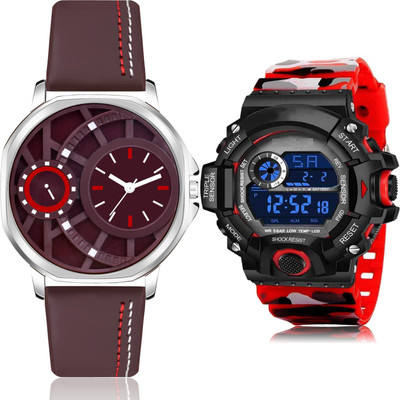 TIMOXIDE BM46-BC21 Analog-Digital Watch  - For Men