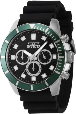 INVICTA 46078 Pro Diver Chronograph Black Dial Quartz Analog Watch  - For Men