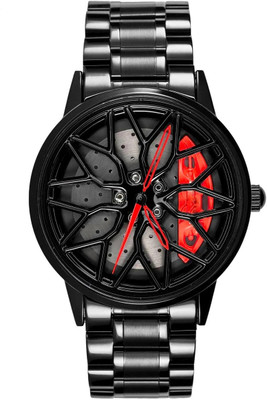 Amience 3D Car Wheel Watch BUSRA 3D Car Wheel Watch Analog Watch - For Boys Analog Watch  - For Boys