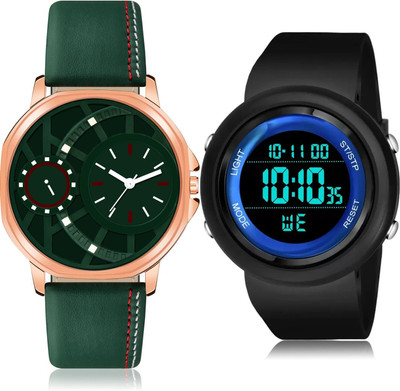 TIMOXIDE BM49-DG55 Analog-Digital Watch  - For Men