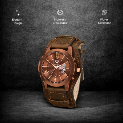 LORENZ MK-4029R Lorenz Two-in-one detachable bracelet strap day & date Analog Watch  - For Men